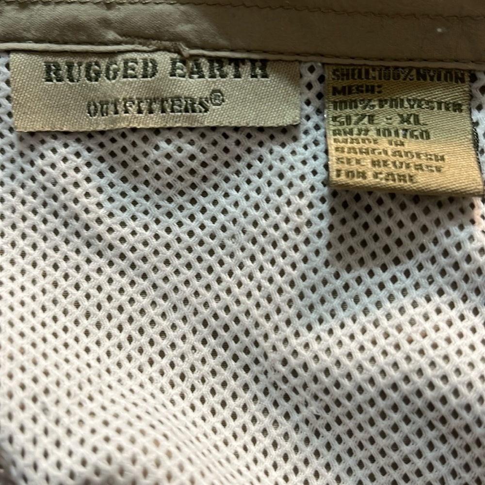 Rugged earth outfitters fishing shirt lightweight